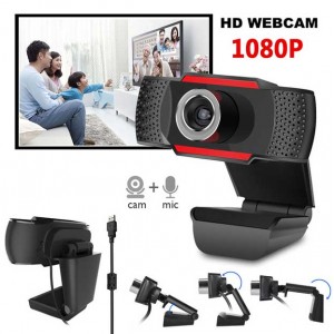 Camera web 1080P X22, microfon, cablu USB2.0 lungime 140CM, driver free